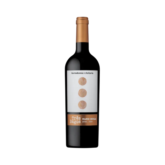 Bild von Três Bagos Grande Escolha - Rotwein