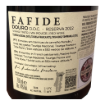 Bild von Fafide Reserve - Rotwein