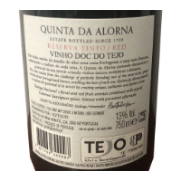 Bild von Quinta da Alorna Reserve Touriga e Cabernet - Rotwein