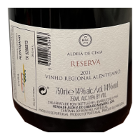 Bild von Herdade Aldeia de Cima Reserve - Rotwein