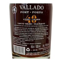 Bild von Quinta do Vallado 40 Jahre 500ml - Portwein
