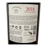 Bild von Ferreira Vintage 2018 - Portwein